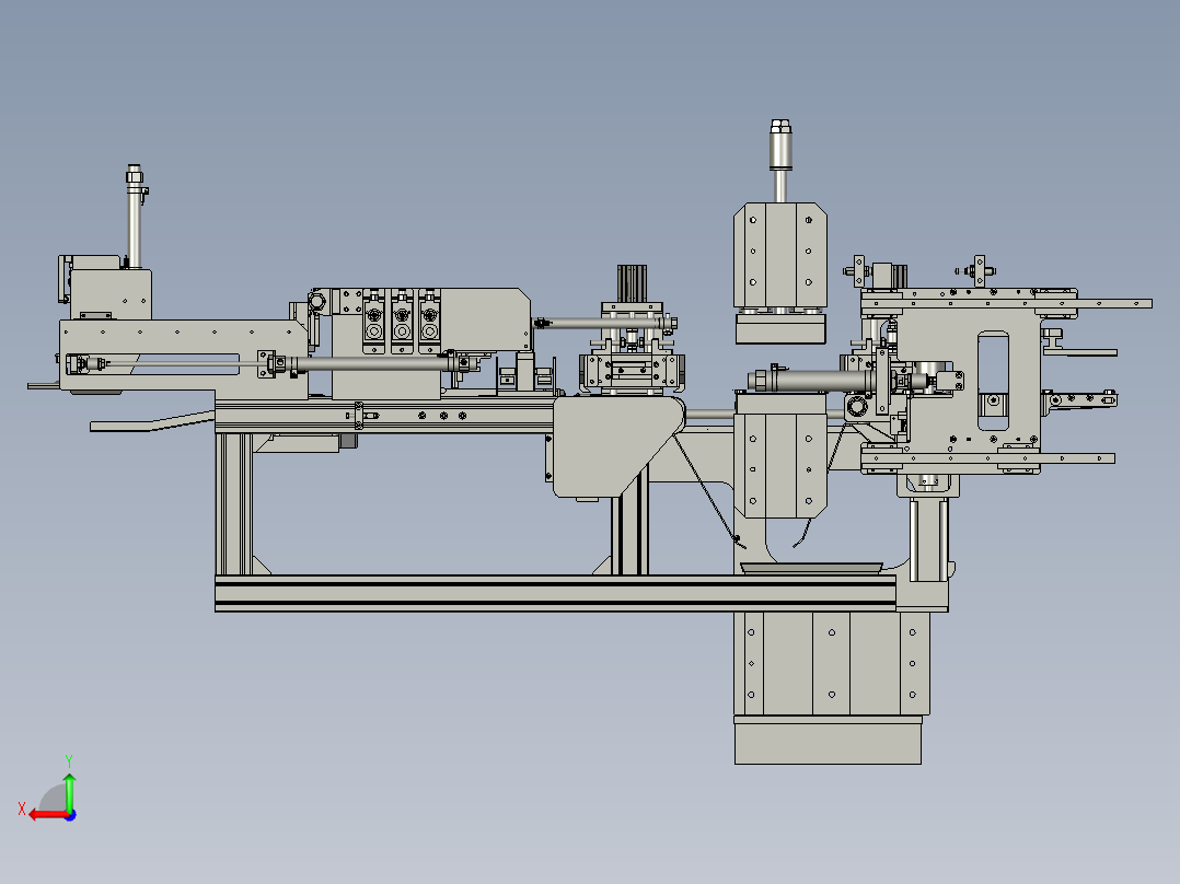 YWP200K4-10-00下料组件后视图