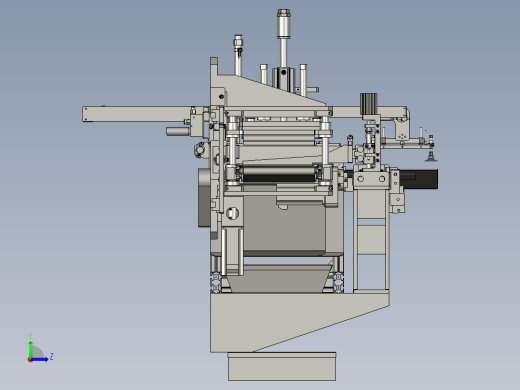 YWP200K4-10-00下料组件左视缩略图