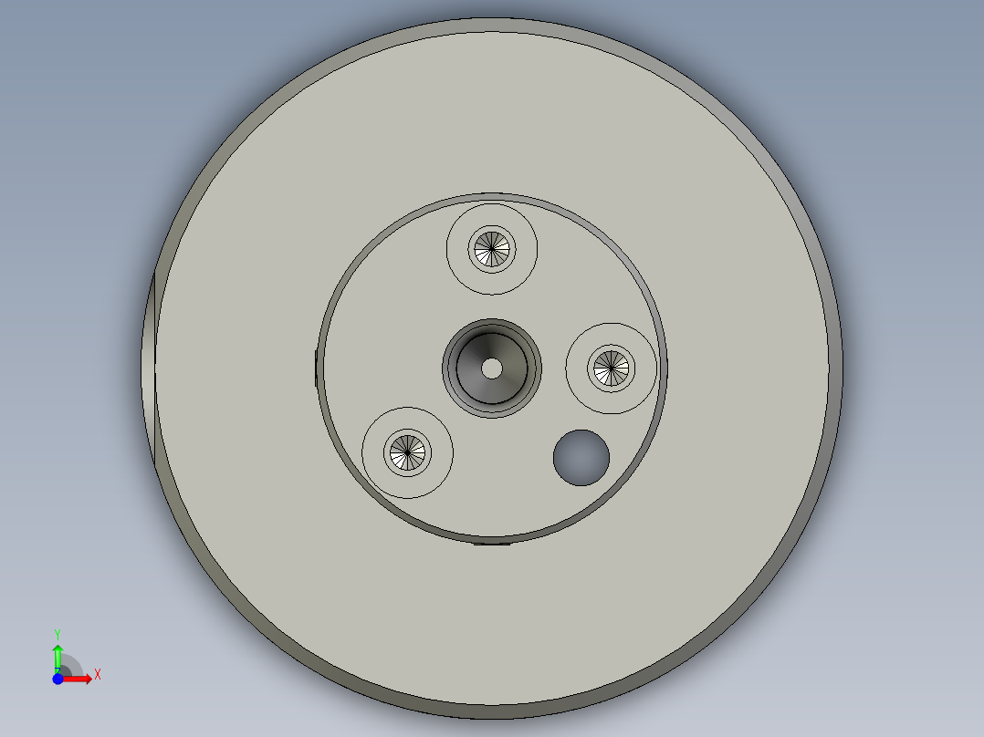 分体压头1122前视图