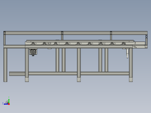 钻拉工作台右视缩略图