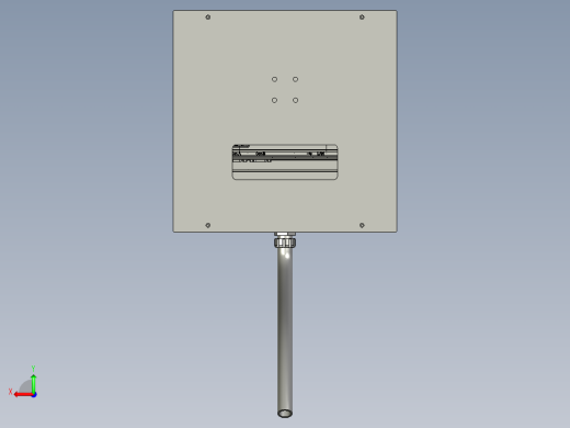 10寸挂载式操作盒后视缩略图