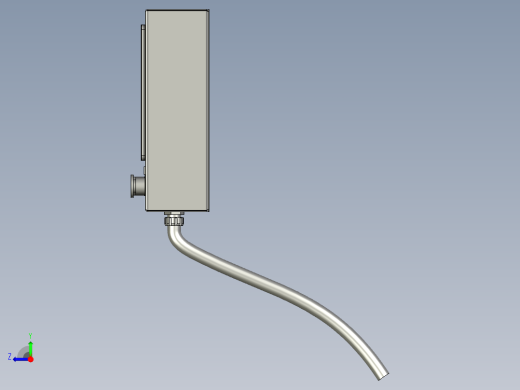 10寸挂载式操作盒右视缩略图