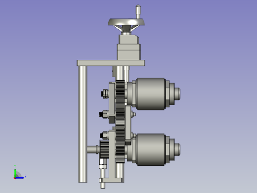 031-单伺服电机牵引机左视缩略图