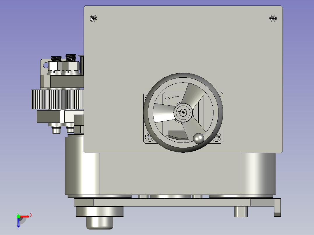031-单伺服电机牵引机俯视图