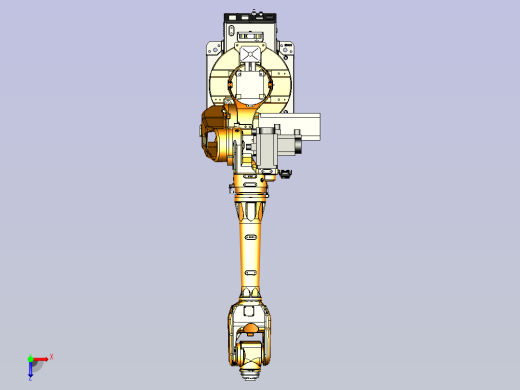 埃斯顿-ER10-2000三维模型图纸俯视缩略图