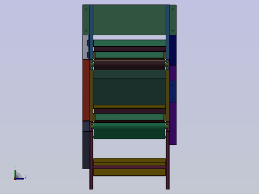 双层破泡辊筒线 sw24左视缩略图