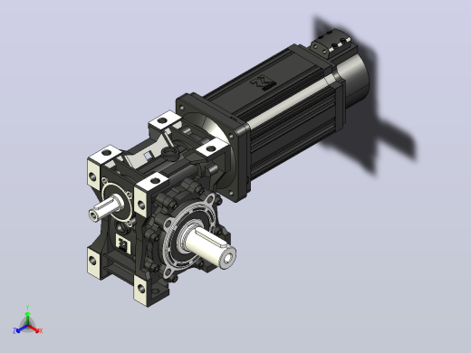 XMRV040-090型蜗轮蜗杆减速机[XMRV050╱7.5╱E╱SS1╱B3╱90ST-M04025]