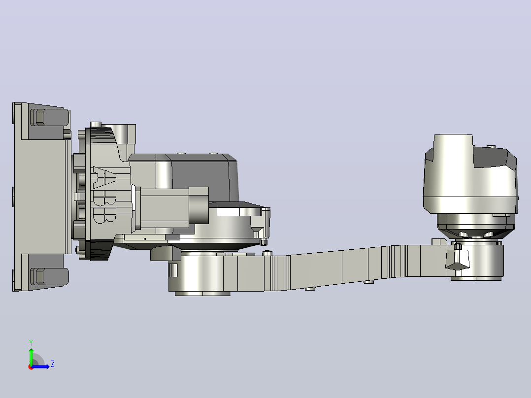 ABB IRB1600机器人IRB1600_X-145左视图