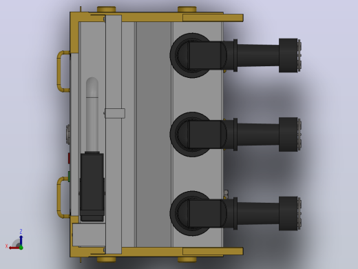 ABB断路器 可抽出式 1250A;40kA[VD4／P 12-1250]俯视缩略图