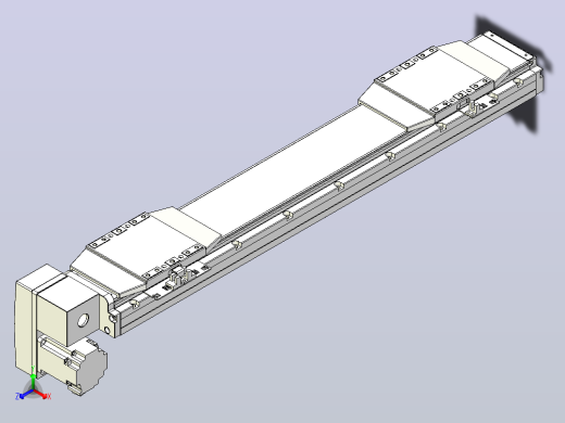 皮带直线轴双滑块型TPA-GCBS-120-P70-L175-LP-M20-N3正等轴测缩略图