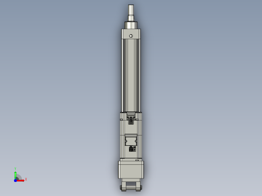 轻载电动缸TPA-ESR40-1210C-L200-MR-CB-W-P40-C3前视缩略图
