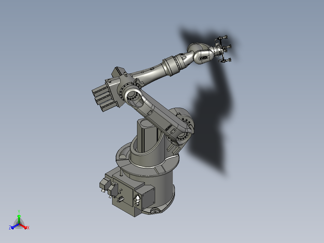 kuka-kr16-robot-dtk主视图