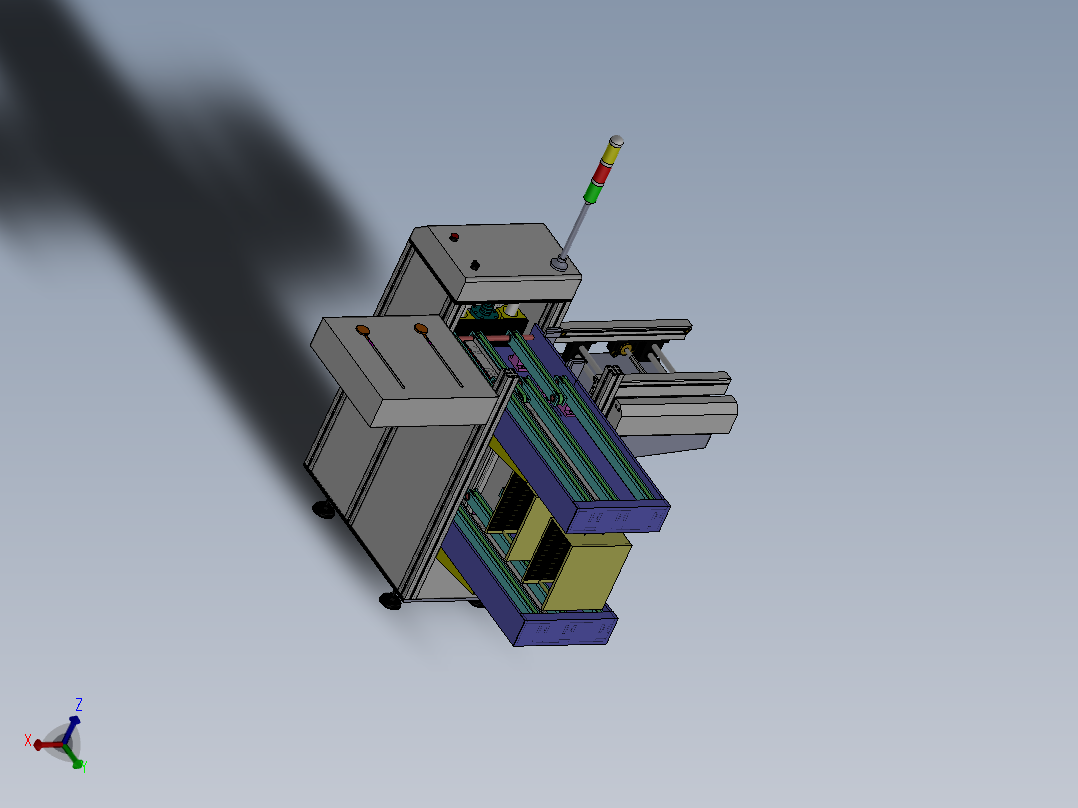 PCB治具板上下料机构、自动上下板机sw