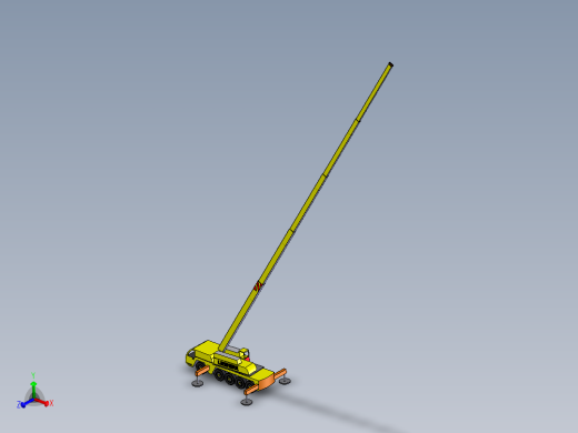 吊车 桁车 起重机 移动小车 电动葫芦 3T IGS格式3D图纸机械设备