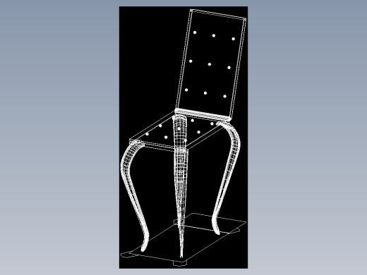 室内家具和灯具等的模型十四-K-C17