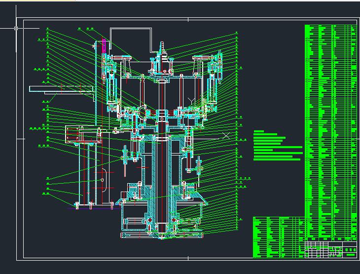 灌装组1 全套126张CAD