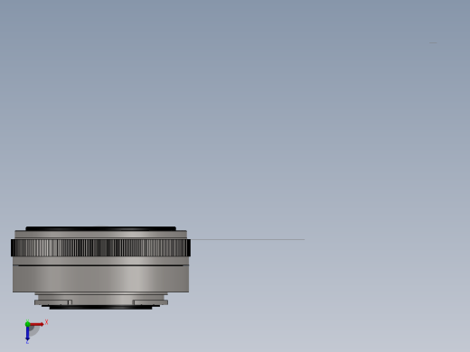 sony的相机镜头造型设计俯视缩略图