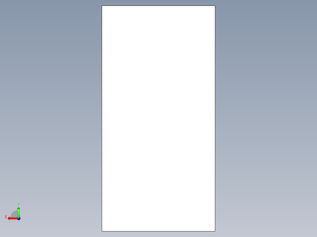 书柜（22格局）后视图