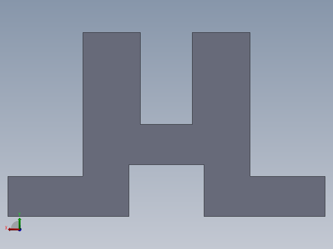 SW建模练习题-practice 55后视图