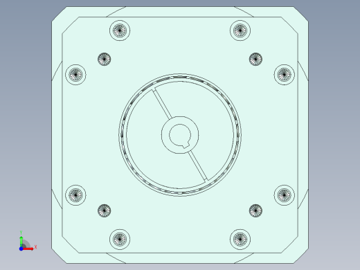 直齿PLX240-L1 35-114.3-200-M12.stp前视缩略图