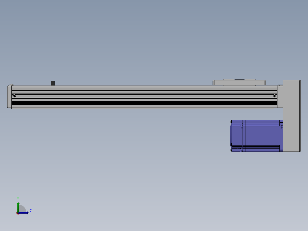 精密模组MY60-T10-350L-BM-P20B-C4-C左视图