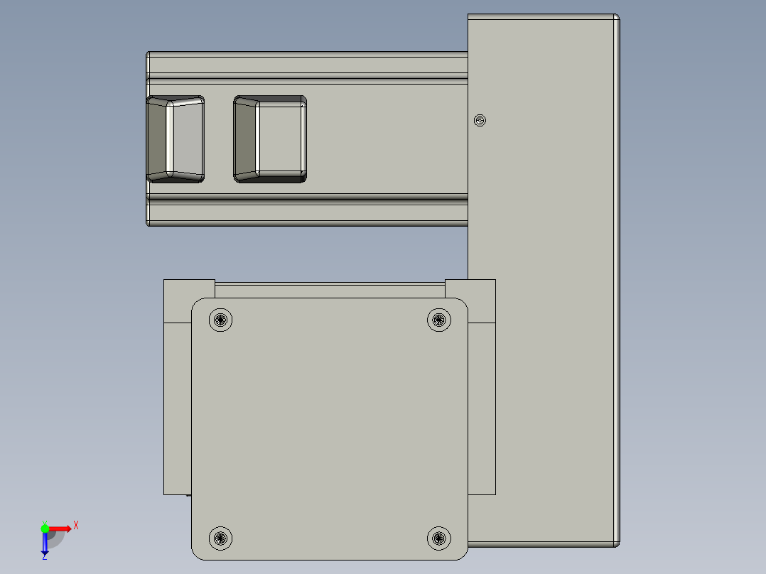 欧规系列-GB8-L96-S950-BRU-P40-MS3俯视图