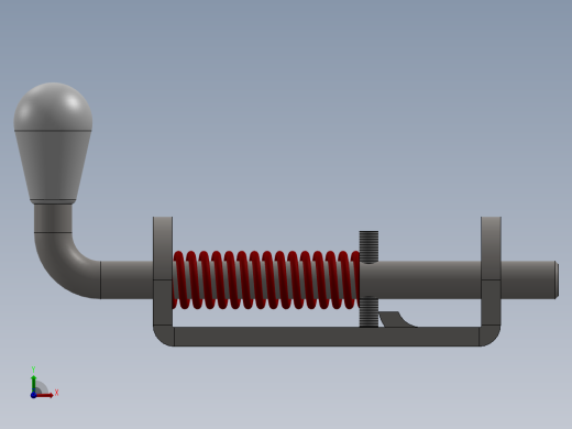 推拉门锁前视缩略图