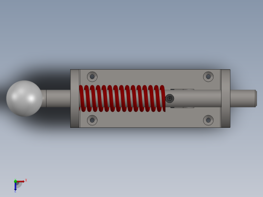 推拉门锁俯视缩略图