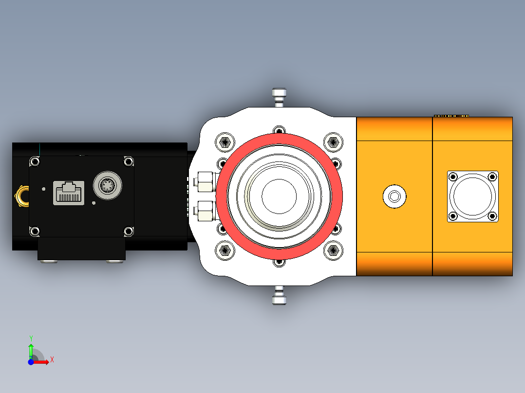 激光焊接头设计三维==992618==80前视图