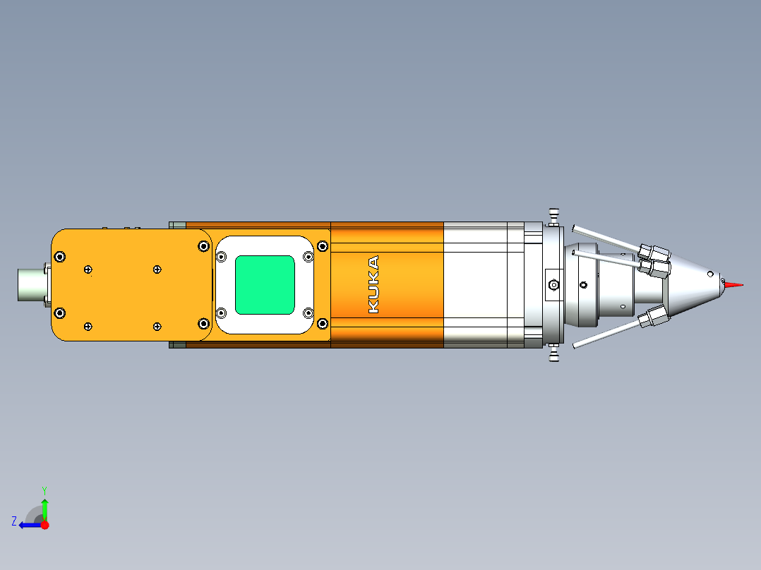 激光焊接头设计三维==992618==80右视图