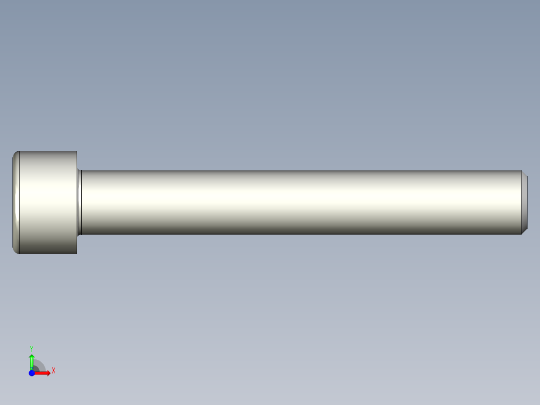 螺钉-DIN_912-M10x70.stp前视图