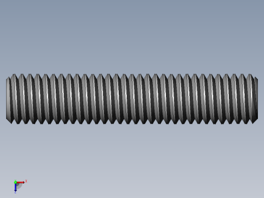 DIN 913-ISO 4026 固定螺钉-M8 L=40.SLDPRT俯视缩略图