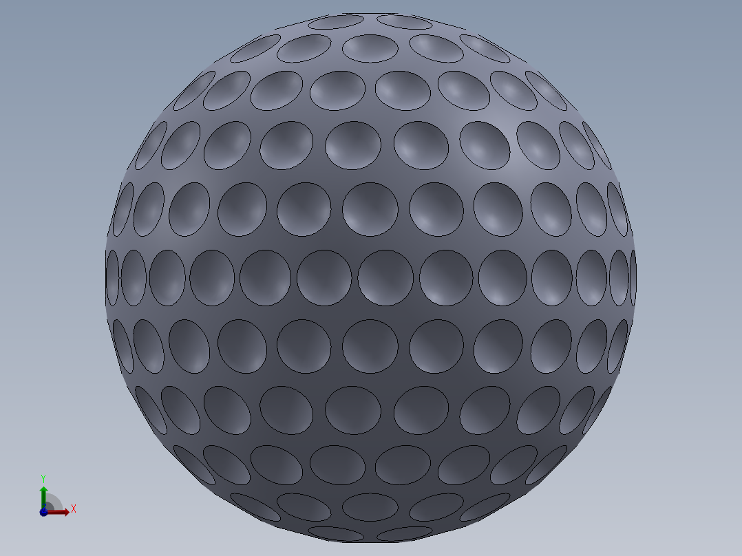 高尔夫球4前视图