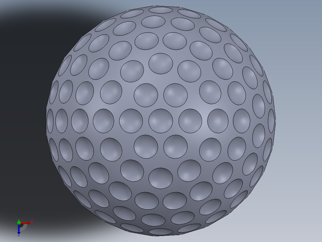 高尔夫球4俯视图