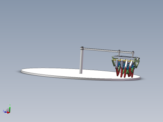 被动行走小样机