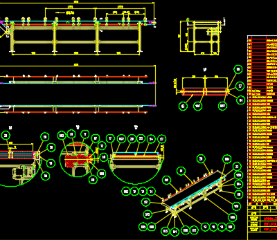 皮带输送线图纸全套