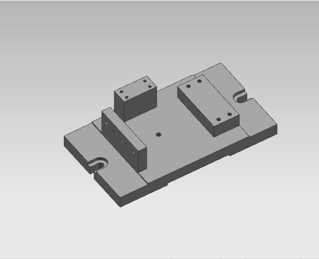 泵体钻孔夹具（CAD图+UG三维）