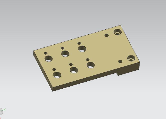 泵体钻孔夹具（CAD图+UG三维）