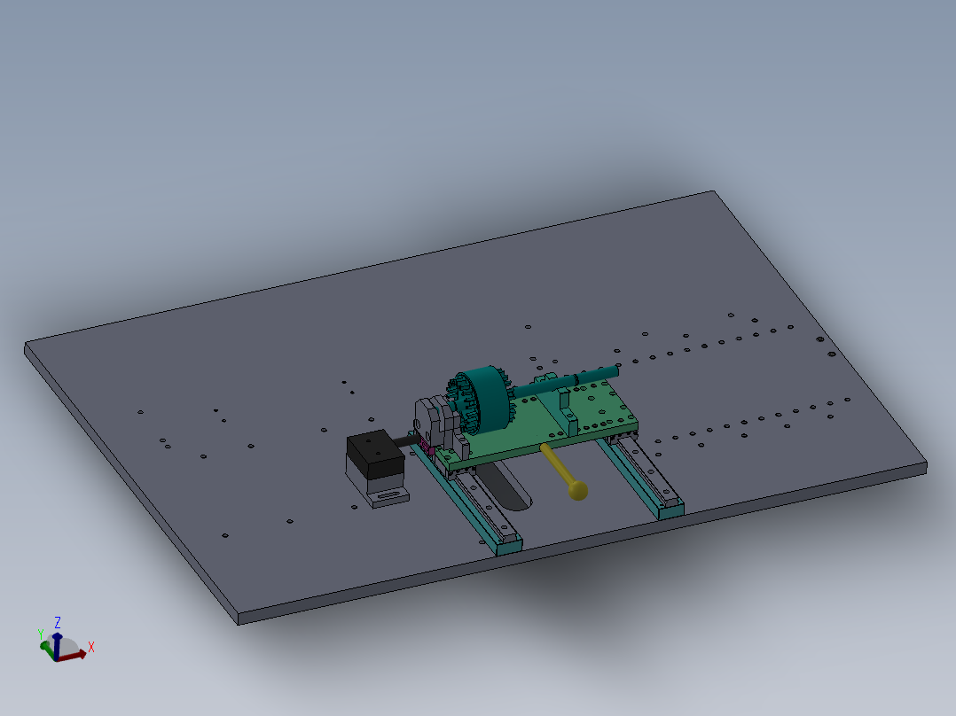 卡簧自动装配机总装图