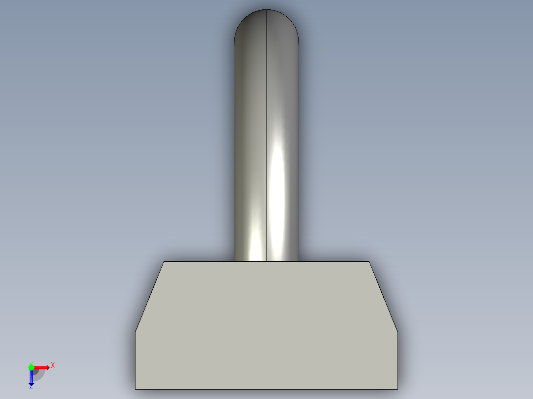 基恩士GT-75(P)_76(P)_connector2_kc图纸模型俯视图