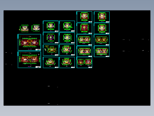 广厦经典高层住宅平面