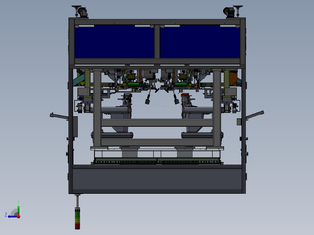 自动扣端子设备sw18右视图