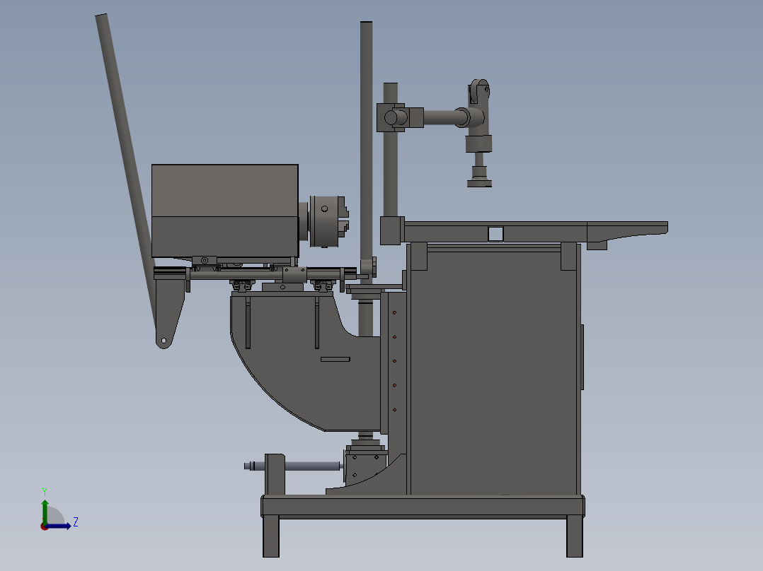 A2004569-侧钻机左视图