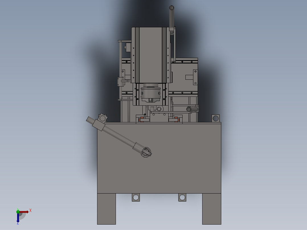 A2004569-侧钻机俯视图