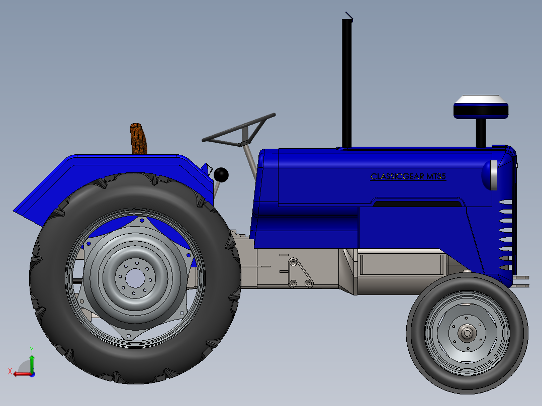 拖拉机、四轮车(26)后视图
