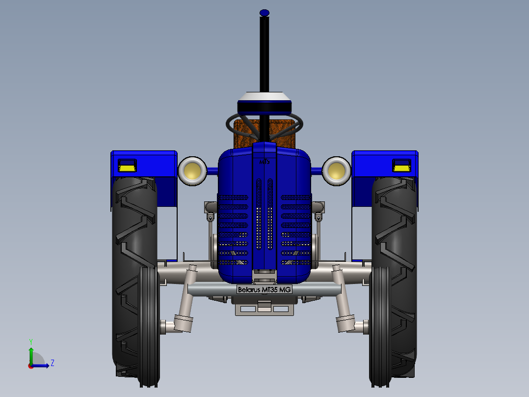 拖拉机、四轮车(26)左视图