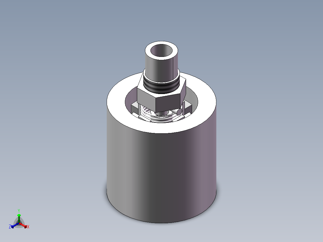 图纸正等轴测图