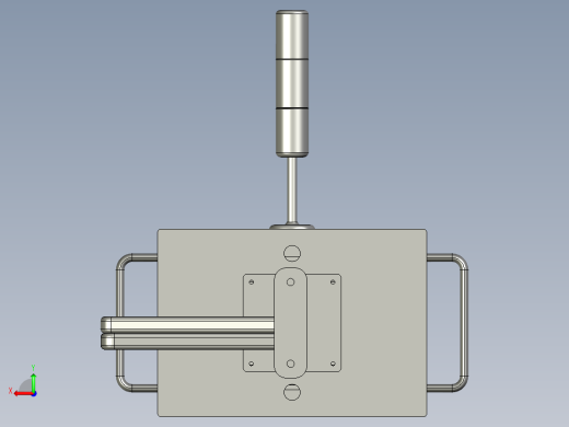 触摸屏操作控制箱后视缩略图