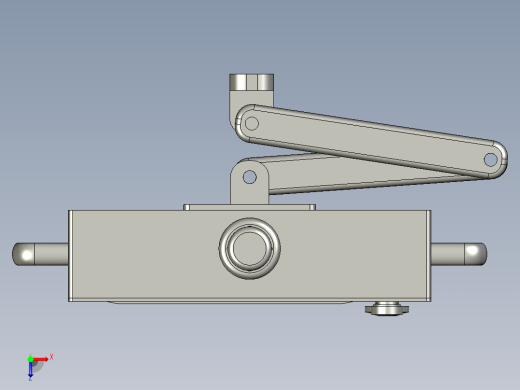 触摸屏操作控制箱俯视缩略图