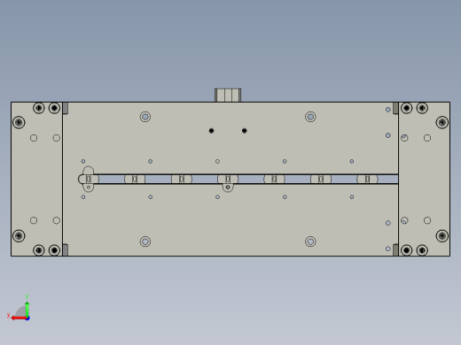 充电宝内部锂电池自动焊接设备设计-02送夹料机构负极-V1后视缩略图